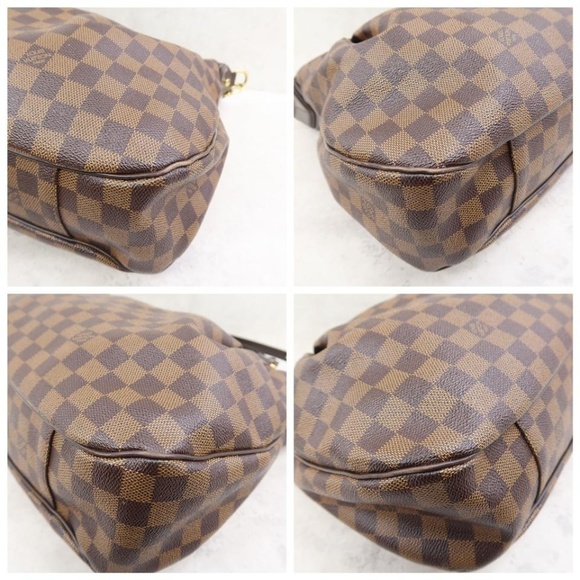 Auth Louis Vuitton Evora Mm Damier Ebene #2247L85 - Picture 4 of 8